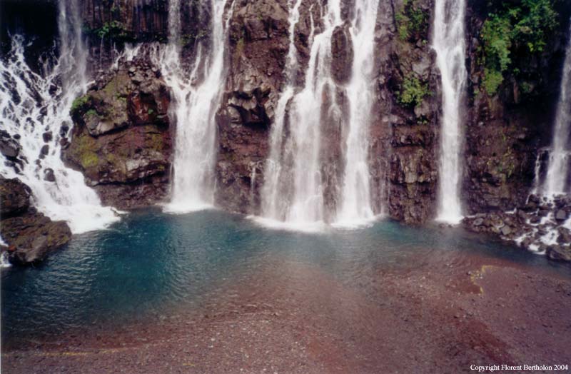 Reunion island: Waterfall